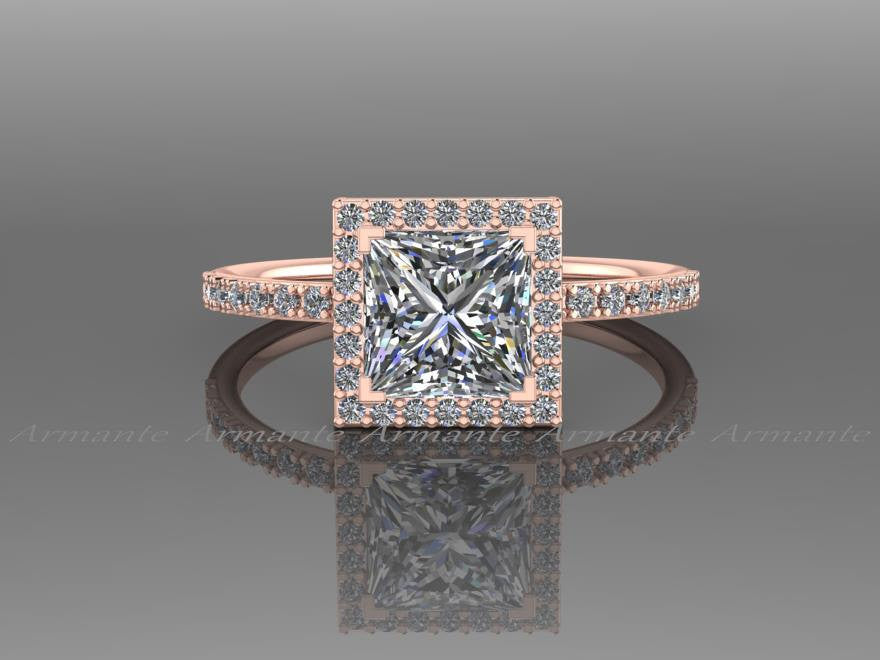Vintage Lab Grown Diamond Engagement Ring IGI Certificate Celtic Love –  PENFINE